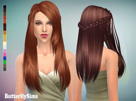 My Sims 4 Blog Butterflysims 136 Hair For Females