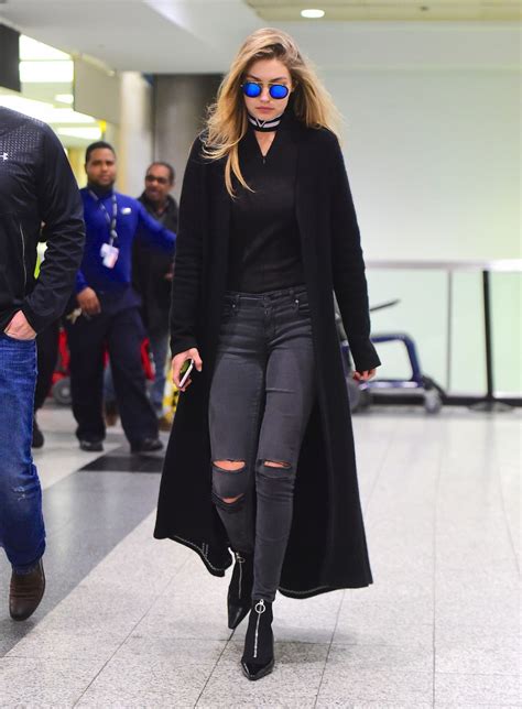 Gigi Hadid Arrives At Jfk Airport In New York 03242016 Hawtcelebs
