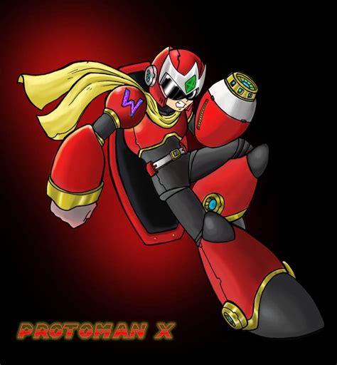 Protoman X By Daunted On Deviantart