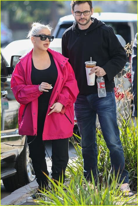 Christina Aguilera Fiance Matthew Rutler Make A Rare Public Outing Together In Santa Monica