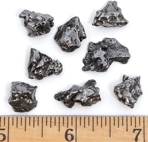 Real Meteorites 5 Pcs Campo Del Cielo Authenticity Certificate