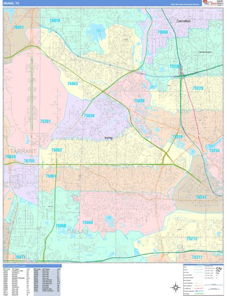 Maps Of Irving Texas