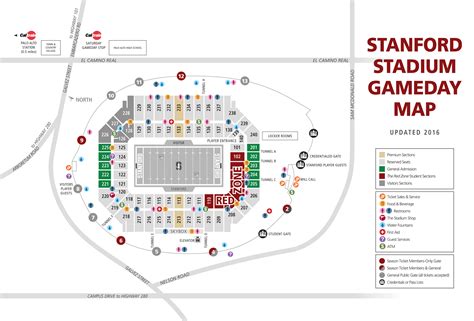 Stanford Stadium Seating Chart Cabinets Matttroy