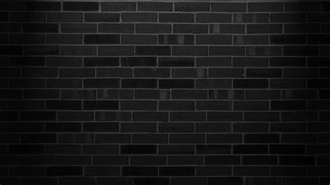 48 Black Brick Wallpaper