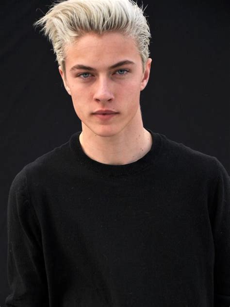 Lucky Blue Smith Haircuts For Men Mens Hairstyles Platinum Blonde