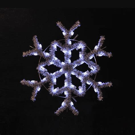 Shop Holiday Lighting Specialists 3 Ft Hanging Garland Snowflake