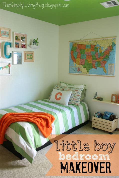 simply living  boy bedroom makeover