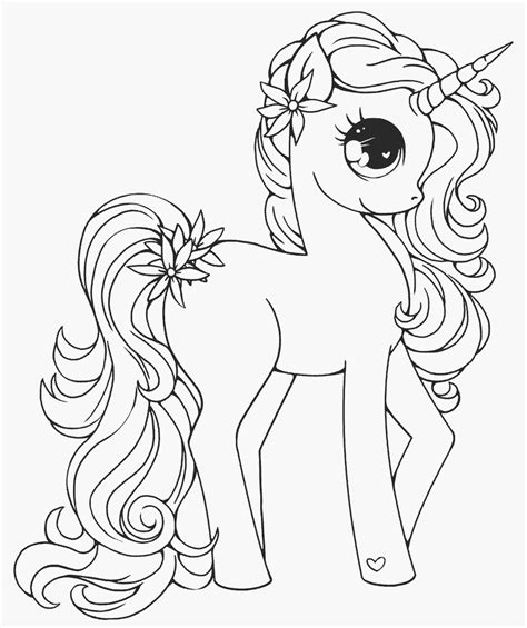 It is a popular choice for a relaxing moment for yourself. Cute unicorn coloring pages - YouLoveIt.com