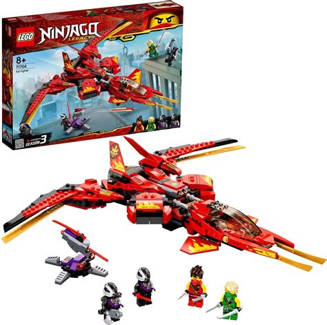 Lego Ninjago Kai Fighter 71704 Building Set With Fighter Jet And 4