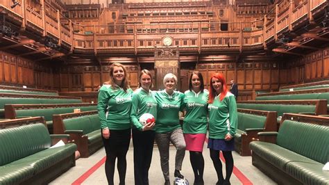 Hannah Bardell Led A Female Mps Kickabout In House Of Commons Football News Sky Sports