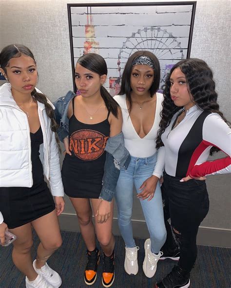Mimi 🇭🇹🇮🇷 On Instagram “👩🏽👩🏽👩🏾👩🏻 Besties” In 2020 Squad Goals Black Bestie Outfits Squad
