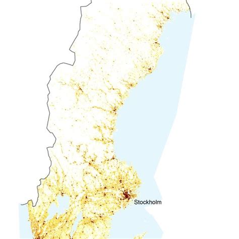 population distribution in sweden 2008 source gilda download scientific diagram