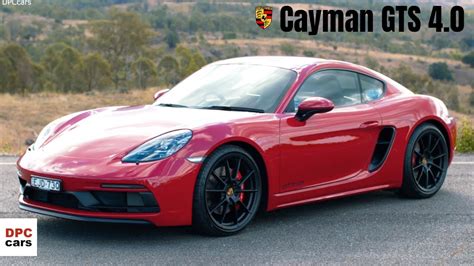 Porsche 718 Cayman Gts 40 Manual Carmine Red Detailed Look Youtube