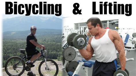 Here's the workout that did. Combining Cycling and Weight Training - YouTube
