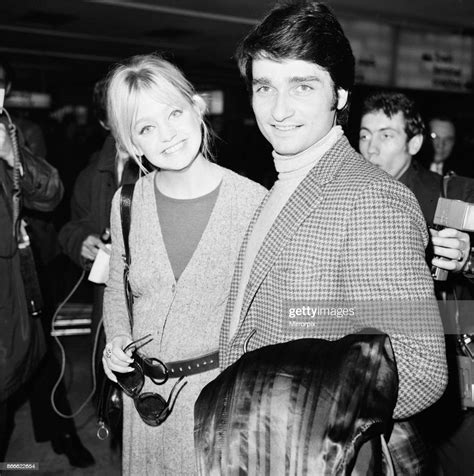 Goldie Hawn American Actress With Husband Gus Trikonis At London News Photo Getty Images