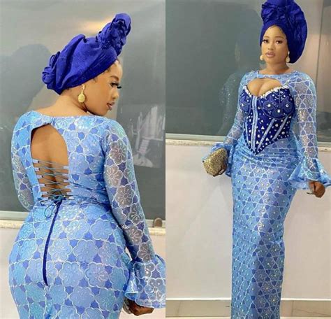 25 Latest Aso Ebi To Slay In 2021 Stylish Naija Nigerian Lace Styles Dress African Lace