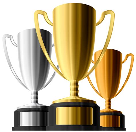 Trophy Medal Award Clip Art Trophy Png Download 16001553 Free