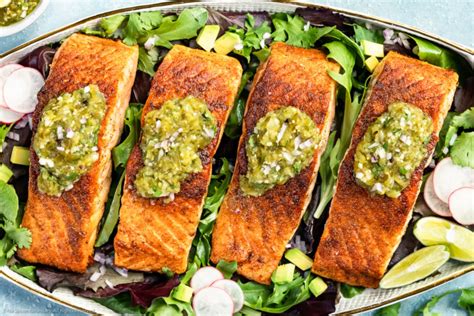 Salmon With Salsa Verde Recipe No Spoon Necessary