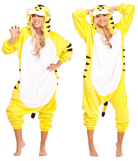 Adult Tiger Onesie Animal Costume