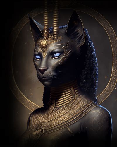 Egyptian Mythology Art Egyptian Gods Art Mind Maestro Ai Bastet Goddess Goddess Of Egypt