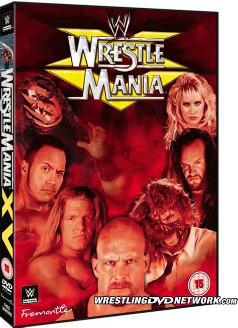 The Attitude Era WrestleMania Collection DVD WWE Home Video UK
