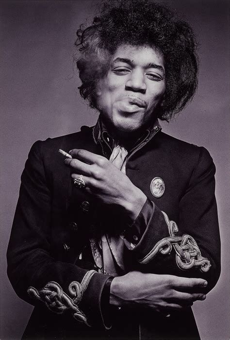Jimi Hendrix Smoking Photographs 2022 Sothebys