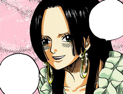 Boa Hancock One Piece 1girl Black Hair Earrings Female Focus