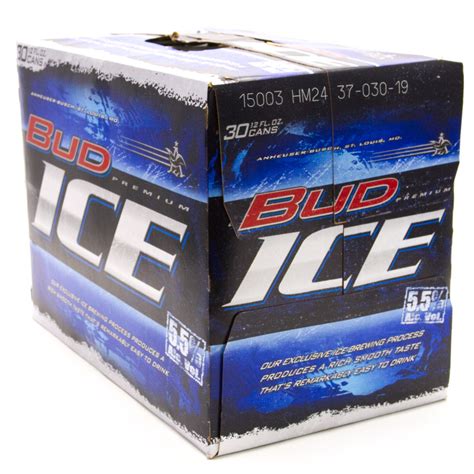 Bud Ice 30 Pack 12oz Cans Beer Wine And Liquor