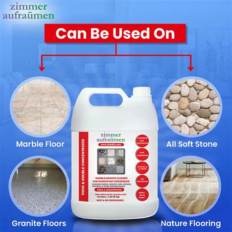 Marble Floor Cleaner Shampoo 5 Liters Marble And Granite Zimmer