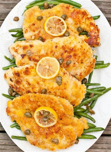 Recipe courtesy of food network kitchen. Panko Crusted Chicken Piccata | NeighborFood