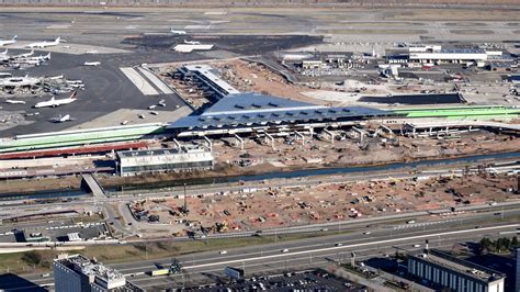 Newark Terminal One Construction An Aerial View March 15 2020