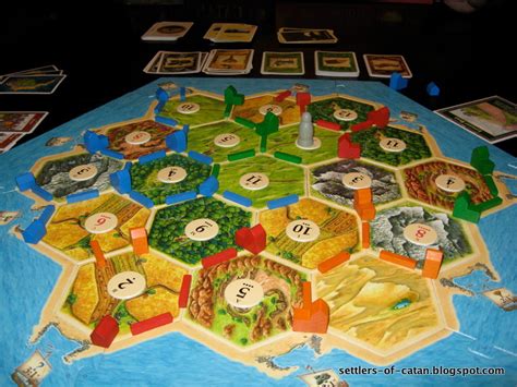 Settlers Of Catan For Four With Traders And Barbarians