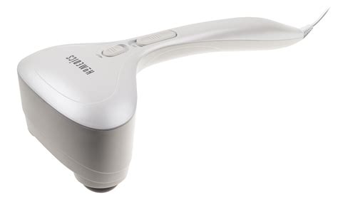 Homedics Compact Percussion Handheld Massager With Heat 4 Attachments 31262071637 Ebay