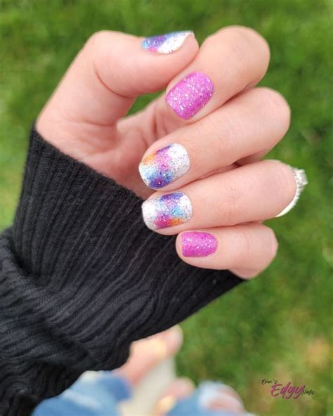 Watercolor Mixed Mani With Color Street In 2021 Color Street Nails