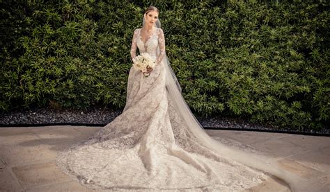 Monique Lhuillier Emilia Gown Fall 2021 Wedding Dress Save 52