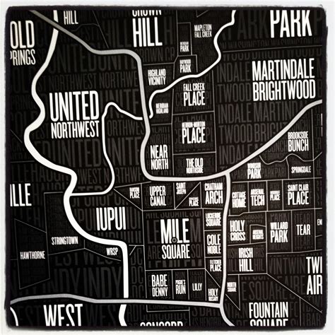 Best Neighborhoods In Indianapolis Map Get Map Update