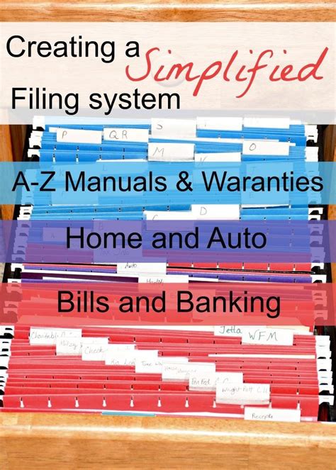 The 25 Best Filing System Ideas On Pinterest File Organization File