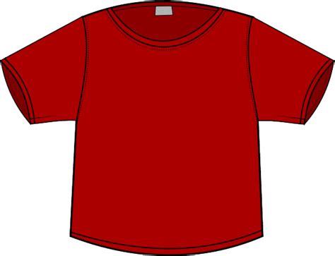 Red T Shirt Clipart Clip Art Library