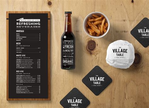 Village Table Zesty Brands Branding Graphic Design Package Design