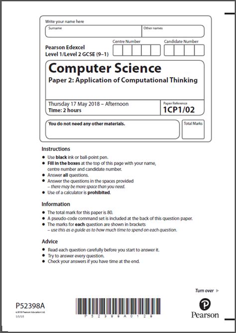 You can find c2 and c12 (ial) edexcel past papers and mark schemes below. Edexcel Paper Two Exemplars - Practice Exam Papers SAMPLE ...