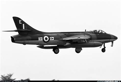 Hawker Hunter Fga9 Uk Air Force Aviation Photo 2592271
