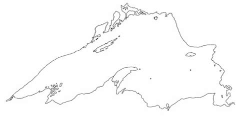 Shoreline Map Of Lake Superior Shoreline Map Of Lake Super Flickr