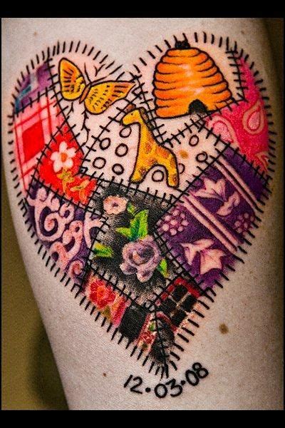 9 Patchworkquilting Tattoo Ideas Sewing Tattoos Tattoos I Tattoo