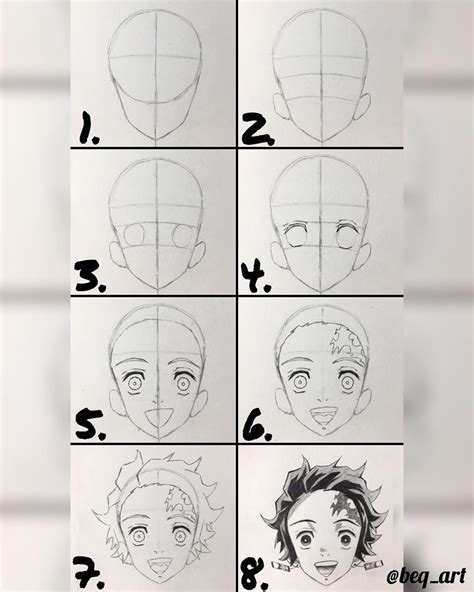 Anime Drawing Tutorials For Beginners Step By Step Do It Before Me