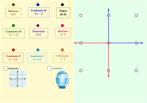 Elementos básicos del Plano Cartesiano GeoGebra