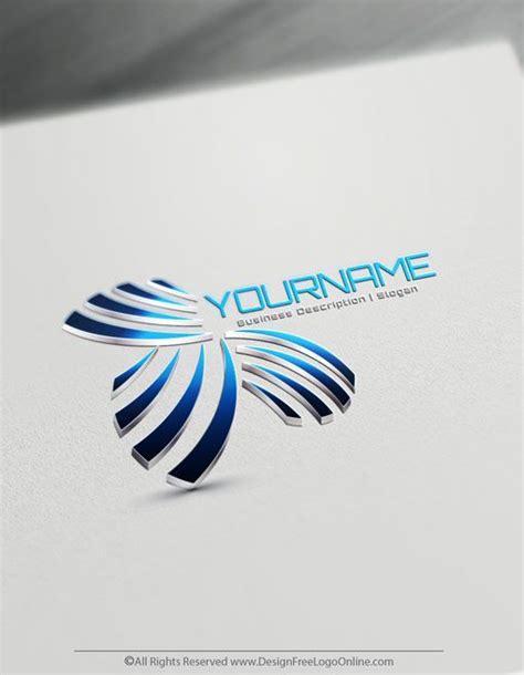 Create Your Own Abstract 3d Logo With Free Logo Design Templates Logo