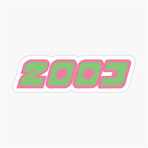 2003 Sticker By Quinnhealy69 Print Stickers Girl Stickers Stickers