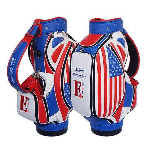 Questions about the types of golf bags we sell? Custom Golf Bag USA Flag golf bag Personalized USA staff ...