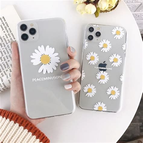 Flower Daisy Clear Cartoon Daisy Cover Free Shipping Worldwide Diy