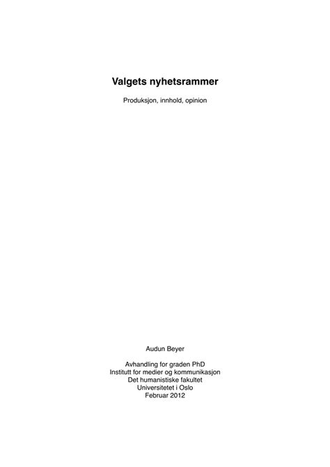 Me Kriterier Skjema - Skjema